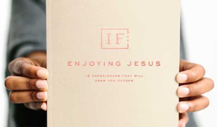 Girl holding Enjoying Jesus